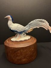 Large pheasant 1930's Porcelain Original Karl Ens Germany Marked Height 22 cm picture