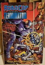 Robocop vs Terminator Trade Hardcover, Dark Horse Comics, Out of Print, Rare picture