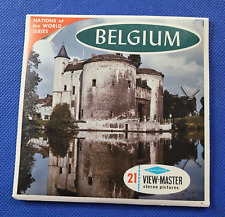 Vintage Sawyer's B188 World Travel Belgium Nations view-master 3 Reels Packet picture