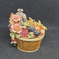 Harmony Kingdom Fall Bouquet 2000 Number 2658/3600 Signed SD Fruit Faucet No Box picture