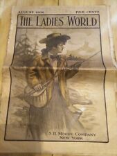 S.H.MOORE COMPANY NEW YORK The ladies' world August 1906 magazine vintage paper picture