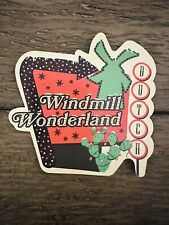 *NEW* Dutch Bros December 2023 Windmill Wonderland Cactus Holiday Sticker picture