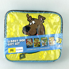 Scooby-Doo Gift Set Case DVD Lunch Box Big Top Cyber Chase Dog Scooby RARE New picture