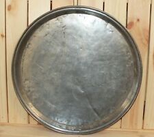 Antique 19c hand made tinned copper tray baking dish picture