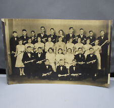 Antique 1920s 8th Grade Class Graduation Group Photo 10x6 B&W Chicago Students picture