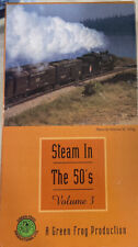 STEAM IN THE 50’S VOLUME 3 VHS VIDEO TAPE TRAIN picture