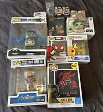 Funko POP Lot (13 Total Items) - Iron Man 584 + Star Wars + Keychains/Pins picture