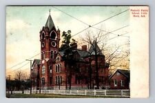 Little Rock AR-Arkansas, Peabody Public School, Antique c1910 Vintage Postcard picture