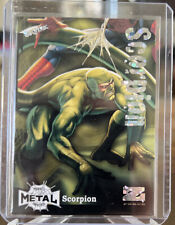 2022 Marvel Spider-Man Metal Universe Z FORCE Spectacular Rave 31 SCORPION 8/25 picture