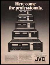 1976 JVC Stereo Receivers-The Professionals-Print ad/mini-poster VTG 70’s  décor picture