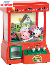 Electronic Arcade Claw Machine Mini Candy Prize Dispenser Game with 4 Plush Toys picture