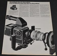 1972 Print Ad Hasselblad Camera 80mm Carl Zeiss Lens Body Art Pictures picture