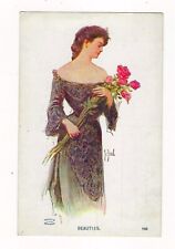VTG Early 1900's Artist Postcard Signed St. John, Beauties #106  Unposted picture