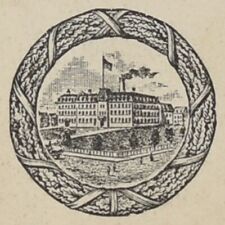 1901 Riverside Press Mutual Benefit Association Dance Card Cambridgeport MA picture