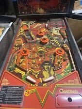 Gottlieb Volcano pinball machine, AS IS Needs Repairs. Powers On, Starts Game. picture