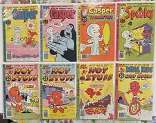 Lot of 10 Harvey World Comic Books - Casper, Hot Stuff, Spooky and Devil kids picture