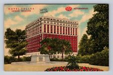 Detroit MI-Michigan, Hotel Tuller, Advertising, Antique Vintage Postcard picture