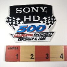 2005 SONY HD 500 At CALIFORNIA SPEEDWAY Car Race Patch S04C picture
