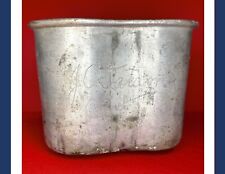 GUADALCANAL.SCOUT SNIPER.8th Marines,2nd Mar Div.WW2 USMC Trench Art Canteen Cup picture