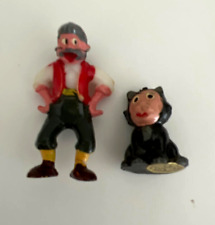 Disneykins GEPPETTO and Figaro the Cat by Marx 1960's Vintage Disney picture