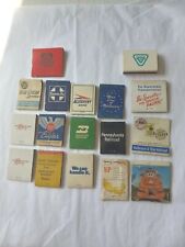  railroad matchbooks Mixed Lot Of 17 picture