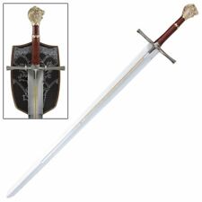 NARNIA CHRONICLES MOVIE PRINCE MEDIEVEAL SWORD REPLICA WITH INSCRIPTION & PLAQUE picture