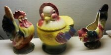 1940's ANTIQUE HARD TO FIND SHAWNEE ROYAL COPLEY POTTERY CHICKEN COOKIE JAR NICE picture