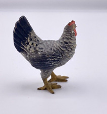 Gorgeous Antique Austrian Vienna Cold Painted Bronze Cute Chicken picture