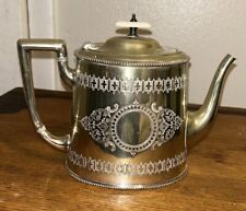 Vintage Silver Plated Victorian Tilt to Serve Tea Pot / Kettle picture