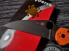 -CC#090V-Spyderco Exclusive Para 2 Wharncliffe Orange Paramilitary DLC-CTS-XHP- picture