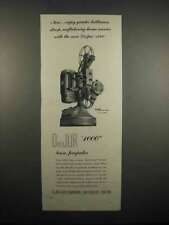 1947 DeJur 1000 8mm Projector Ad - Greater Brilliance picture