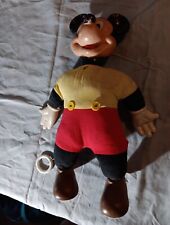 1972 Mickey Mouse Pull String Doll Complete (Works) VINTAGE 💎 picture