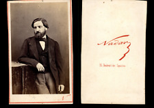 Nadar, Paris, Giuseppe Verdi Vintage Albumen Print CDV.Giuseppe Fortunino Fran picture