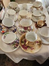 Lot of 13 Vintage Cups and Saucers picture