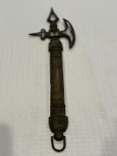Antique Metal & Wood Medieval Axe 18-1/8” picture