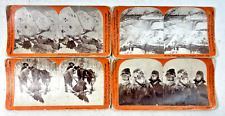 Antique 1898-1901 Keystone View Company Stereoscope Viewer Cards - Lot of 4 picture