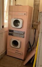 1962? Vintage PINK Westinghouse Stackable Washing Machine Washer / Dryer Set picture