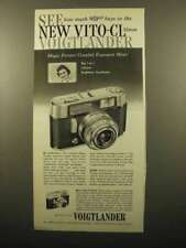 1960 Voigtlander Vito-CL Camera Ad - See How Much picture