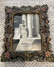 Vintage Ornate Multicolored Picture Photo 5x5 Frame                           D1 picture