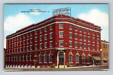 Bowling Green KY-Kentucky, Helm Hotel Advertising, Vintage Souvenir Postcard picture