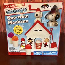 Cra-Z-Art Peanuts The Original Snoopy Sno-Cone Machine NEW Open Box picture