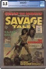 Savage Tales #1 CGC 3.5 1971 4363922001 1st app. Man-Thing picture