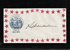 Joshua Lawrence Chamberlain Autograph Reproduction on Maine Patriotic Envelope picture