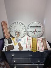 vintage advertising thermometer Lot of 14 picture