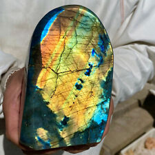 3.8lb Best Natural Labradorite Crystal Stone Natural polished Mineral Specimen picture