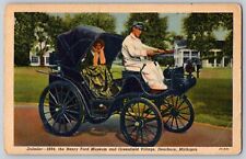 Postcard Daimler 1894 Henry Ford Museum And Greenfield Village Michigan C12 picture