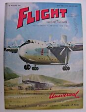 FLIGHT MAGAZINE 20 August 1954 Folland Midge Boeing B47-E Women in Aviation  picture