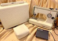 VTG Sears Kenmore Green Portable Sewing Machine JAPAN MADE 158-10302 - NEAR MINT picture