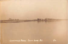 c.1910 RPPC Distant Cottages Connimicut Point South Shore RI Conimicut picture