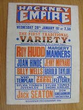 1987 HACKNEY EMPIRE VARIETY Roy Hudd, Margery Manners, Joan Hinde, Jenny Maynard picture